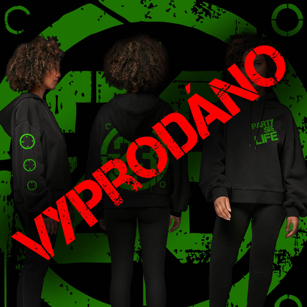 Dámská oversize mikina limitovaná edice 